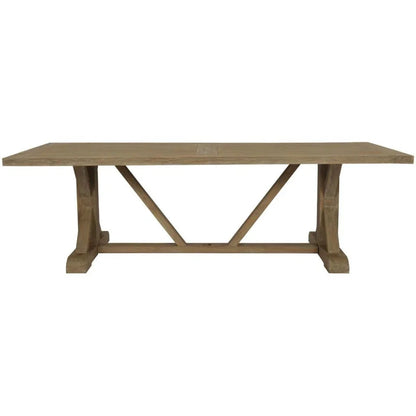 Coastal Teak Durable Outdoor Dining Table -- view 3
