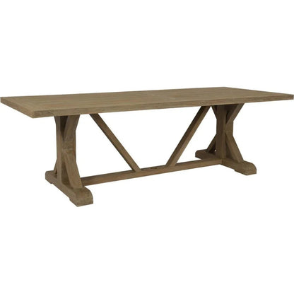 Coastal Teak Durable Outdoor Dining Table