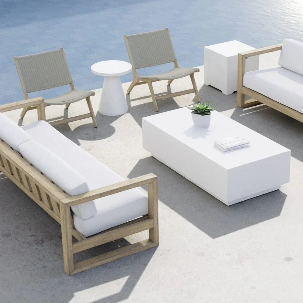 Coastal Teak Outdoor Accent Chair -- view 2