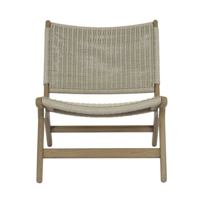 Coastal Teak Outdoor Accent Chair -- view 4