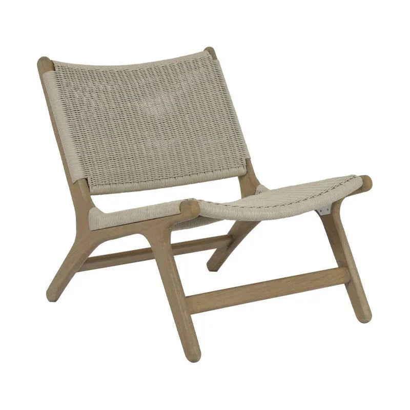 Coastal Teak Outdoor Accent Chair