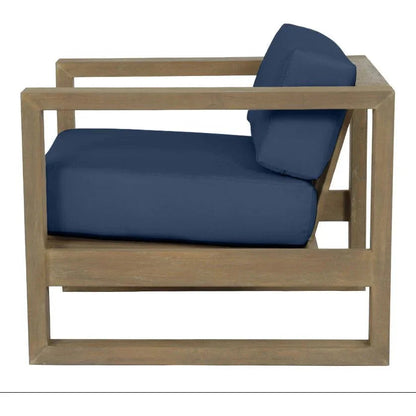 Coastal Teak Sunbrella Outdoor Club Chair -- view 11