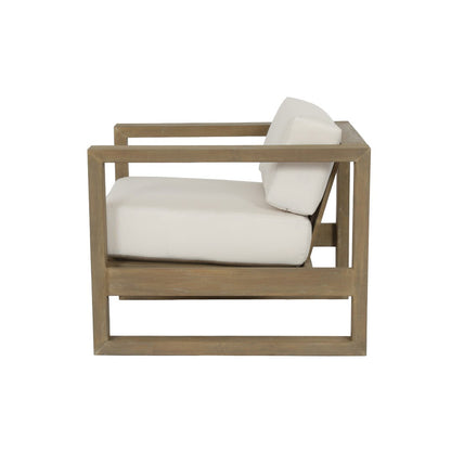 Coastal Teak Sunbrella Outdoor Club Chair -- view 23