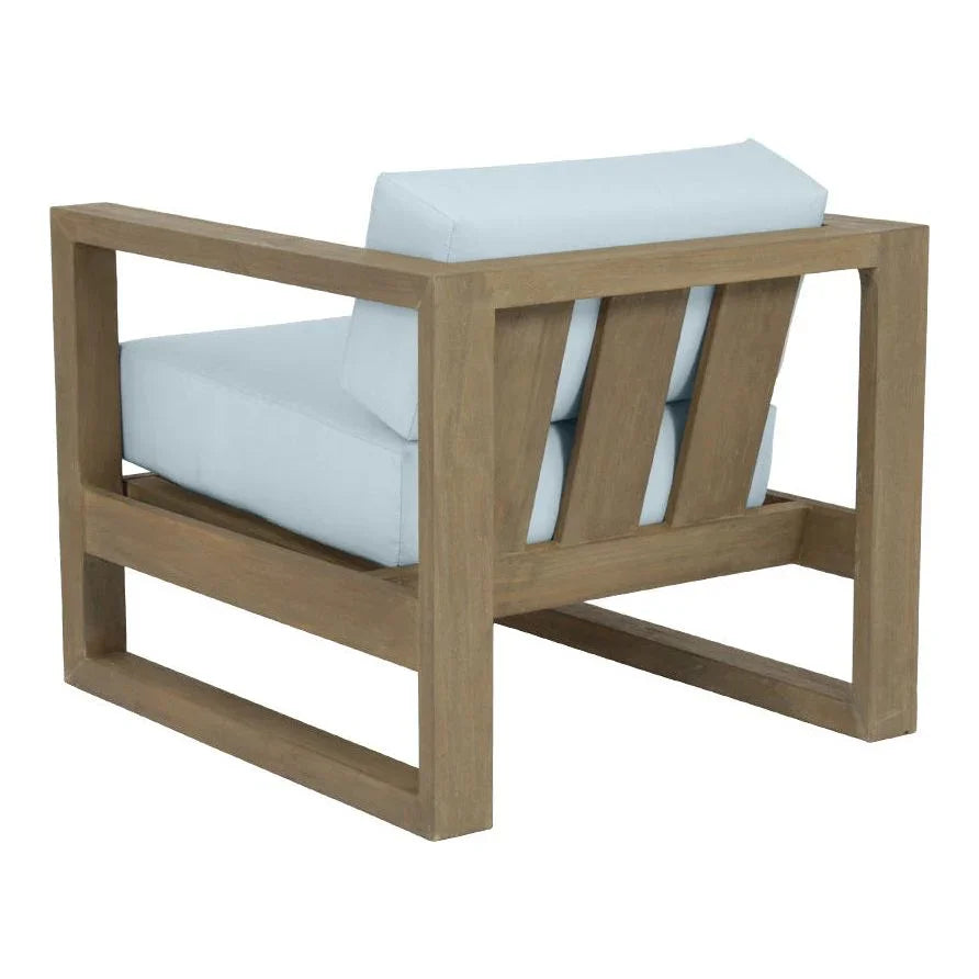 Coastal Teak Sunbrella Outdoor Club Chair -- view 5