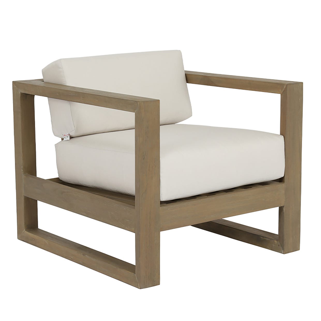 Coastal Teak Sunbrella Outdoor Club Chair -- view 21