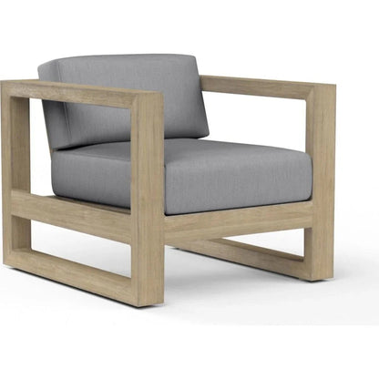 Coastal Teak Sunbrella Outdoor Club Chair -- view 16