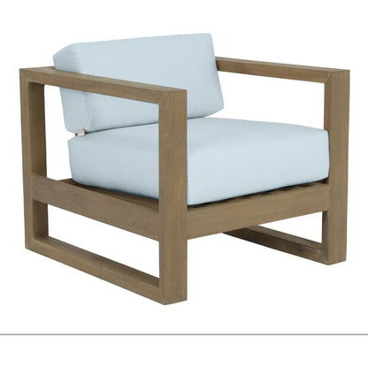 Coastal Teak Sunbrella Outdoor Club Chair