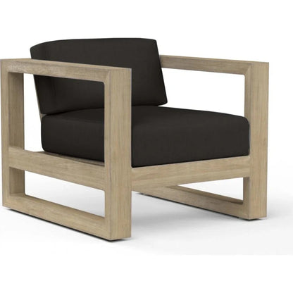 Coastal Teak Sunbrella Outdoor Club Chair -- view 14