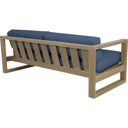 Coastal Teak Sunbrella Outdoor Couch -- view 8