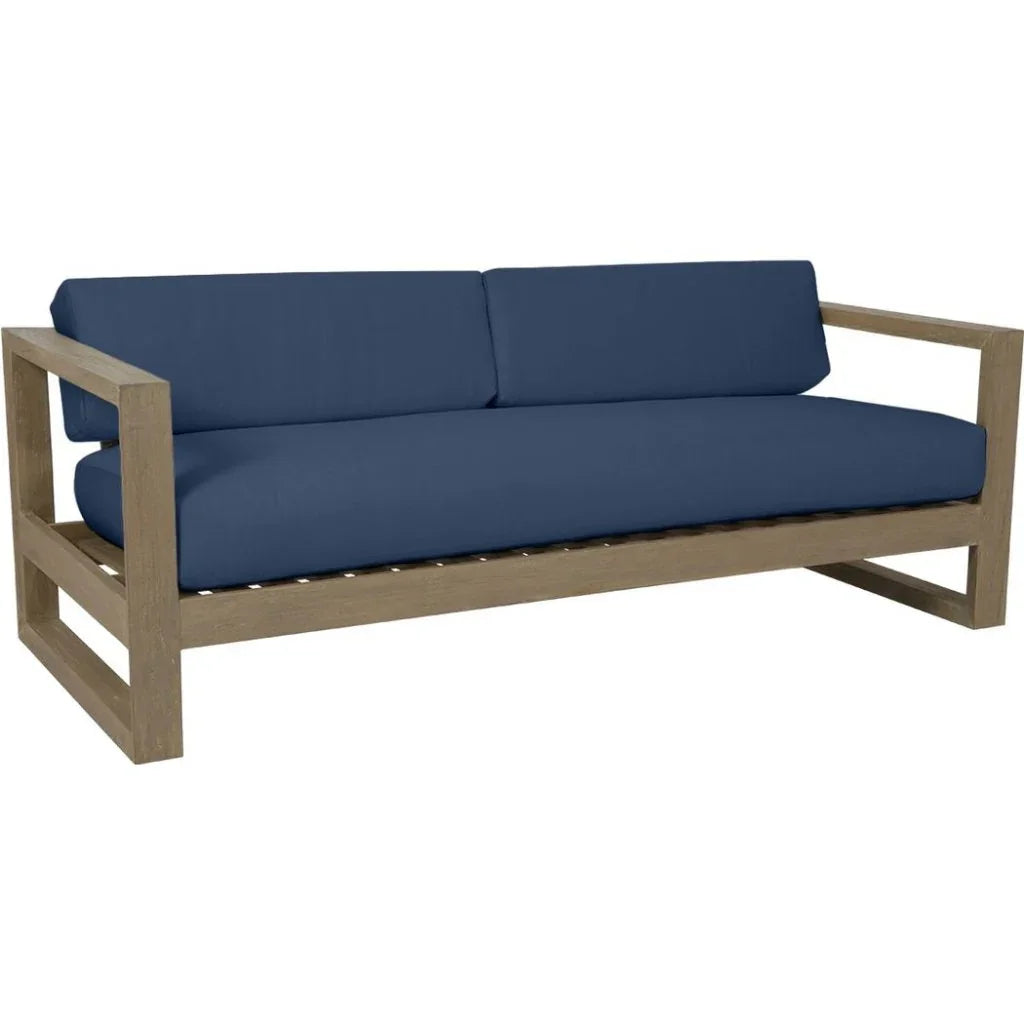 Coastal Teak Sunbrella Outdoor Couch -- view 6