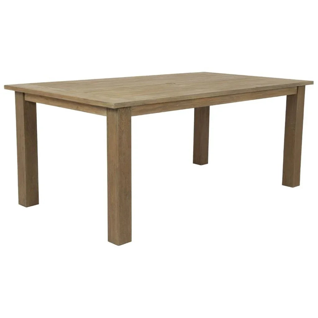 Coastal Teak Timeless Outdoor Dining Table -- view 3
