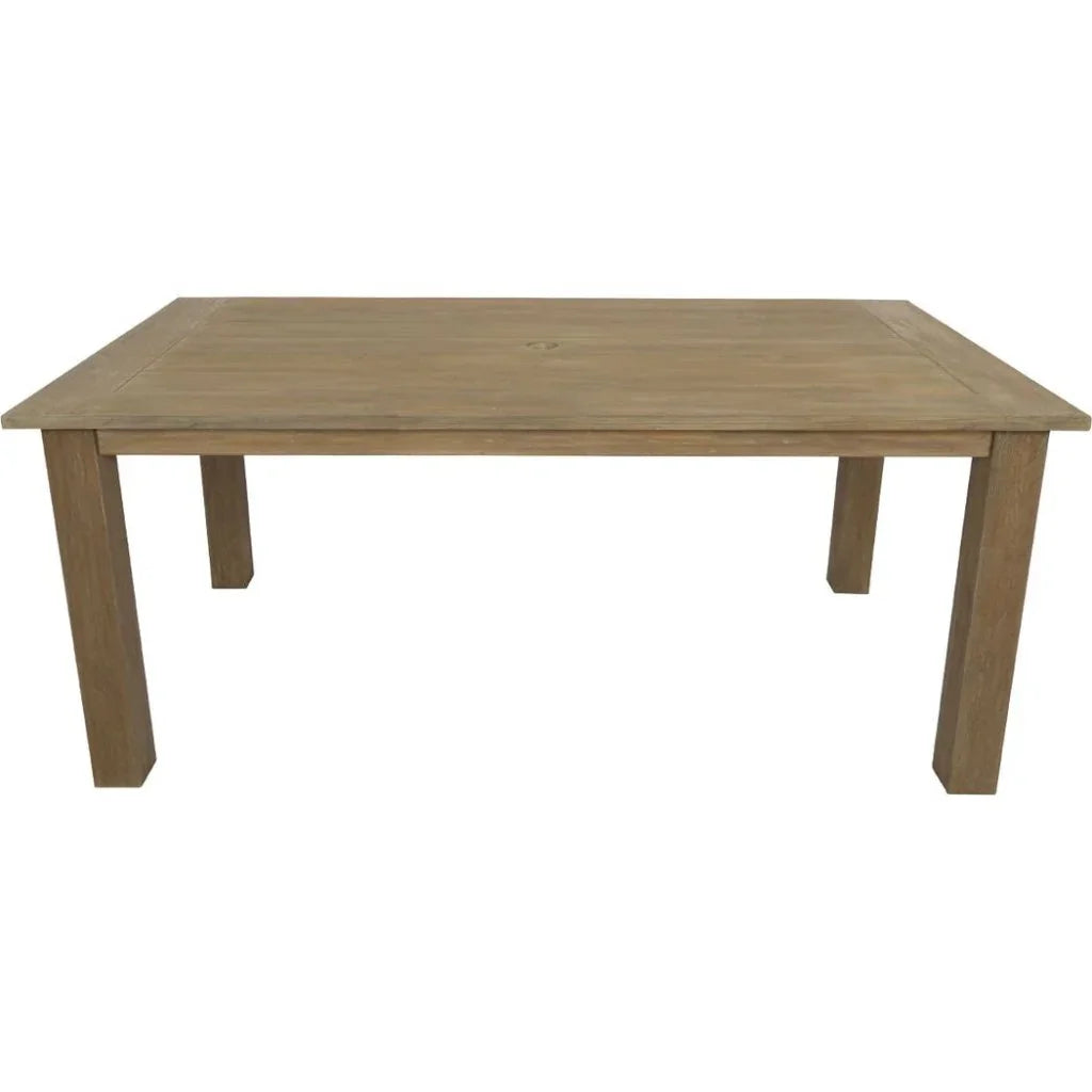 Coastal Teak Timeless Outdoor Dining Table -- view 4