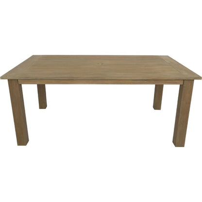 Coastal Teak Timeless Outdoor Dining Table -- view 4