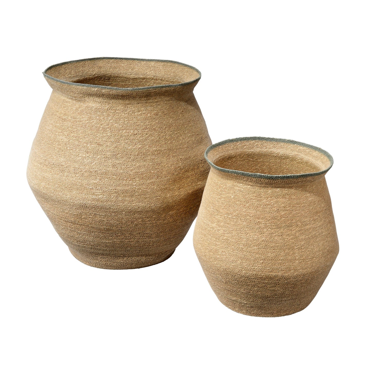 Cobra Basket Set-Vases & Jars-Jamie Young-Sideboards and Things