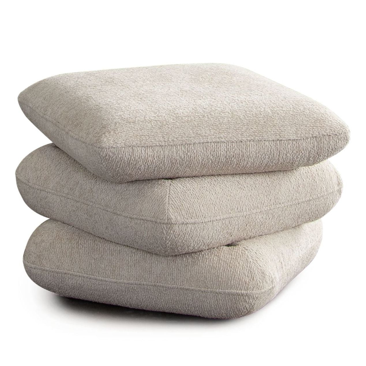 Diamond Sofa Code Three-Tiered Cushion Ottoman