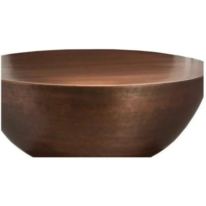 Moe's Home Coffee Table Copper Brown