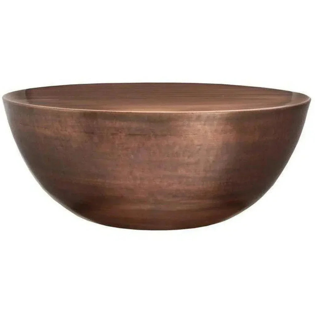 Moe's Home Coffee Table Copper Brown