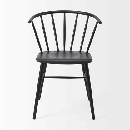Mercana Colin Black Metal Armless Dining Chair (Set of 2)