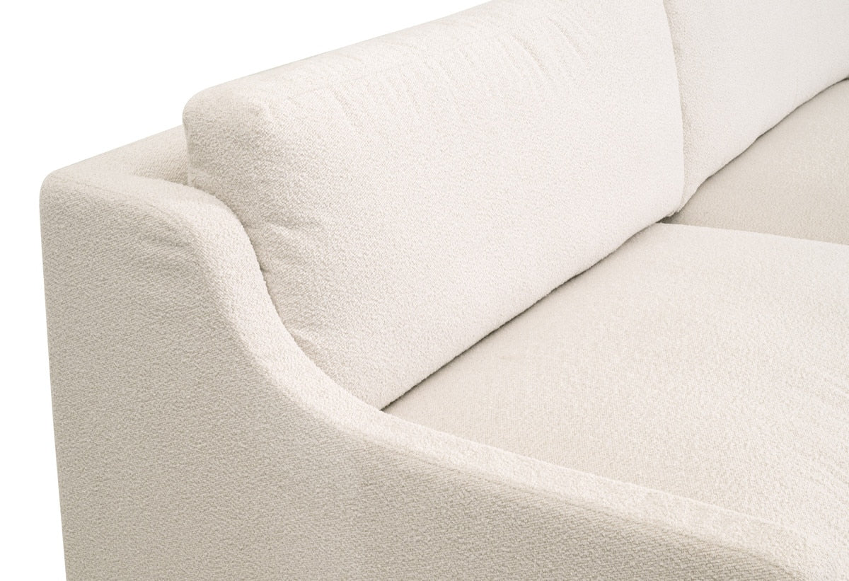 Essentials For Living Colin Fabric Slope Arm Slipcover Outdoor Sofa