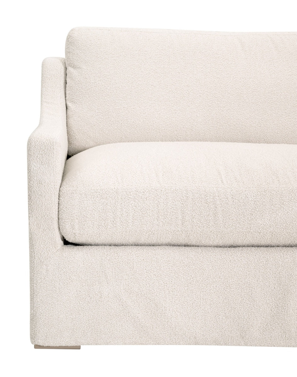 Essentials For Living Colin Fabric Slope Arm Slipcover Outdoor Sofa
