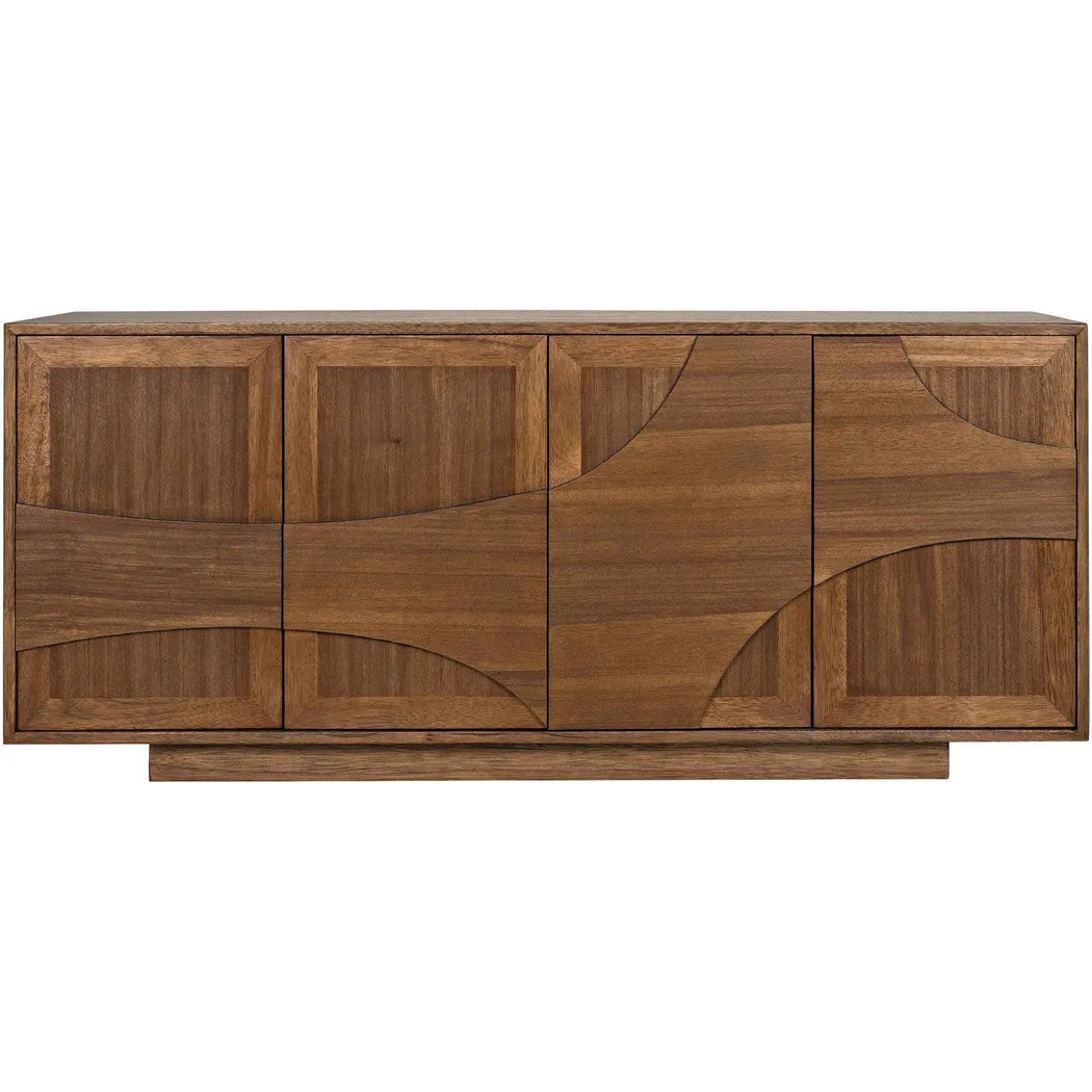 Noir Collage Wood Sideboard