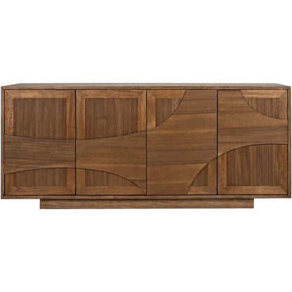 Noir Collage Wood Sideboard