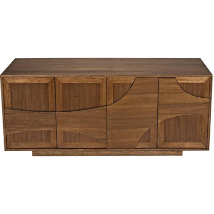 Noir Collage Wood Sideboard