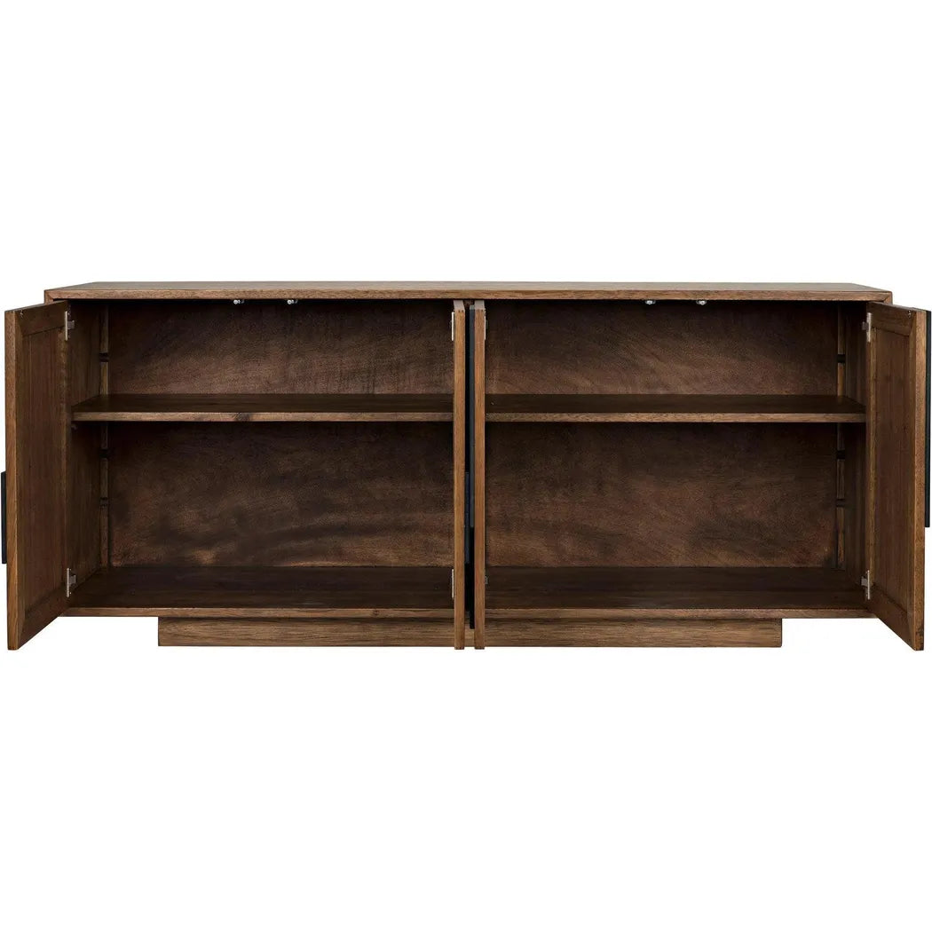 Noir Collage Wood Sideboard