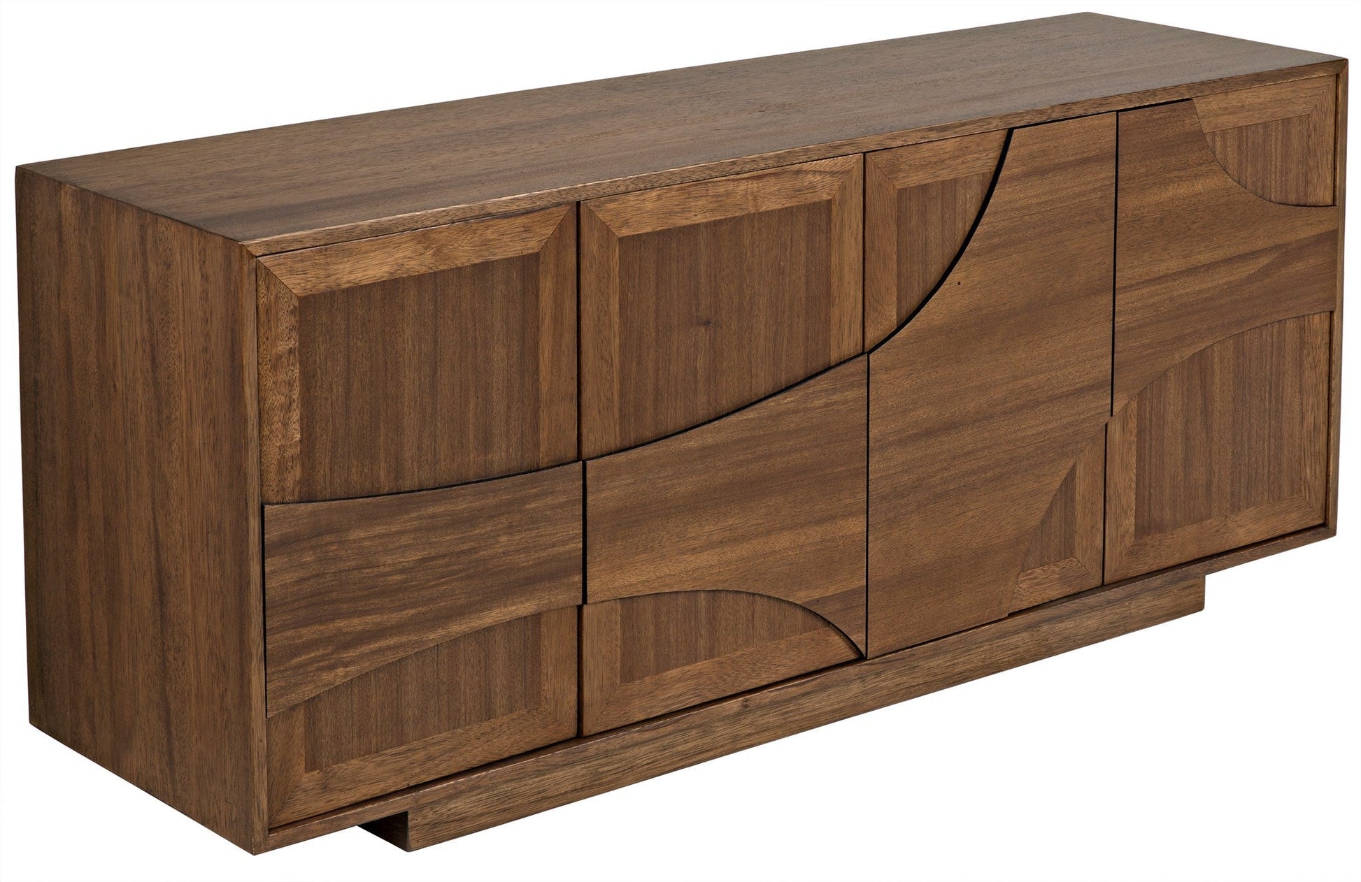 Collage Wood Sideboard-Sideboards-Noir-Sideboards and Things