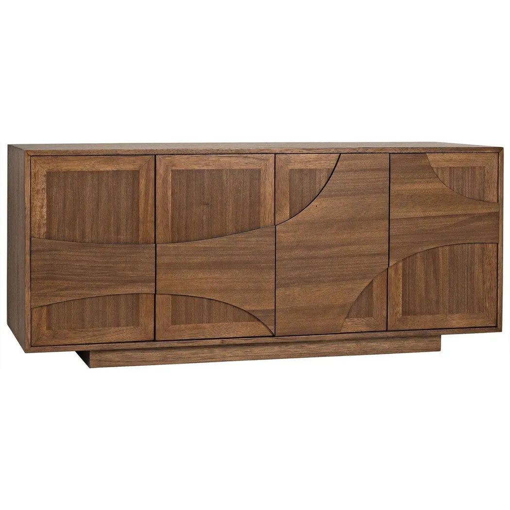 Noir Collage Wood Sideboard