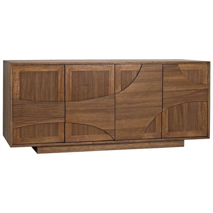 Noir Collage Wood Sideboard