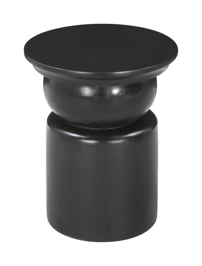 Colombo Side Table Black-Side Tables-Zuo Modern-LOOMLAN