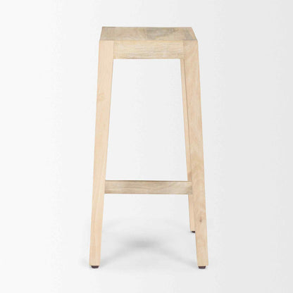 Mercana Colony Solid Wooden Counter Stool 2PC
