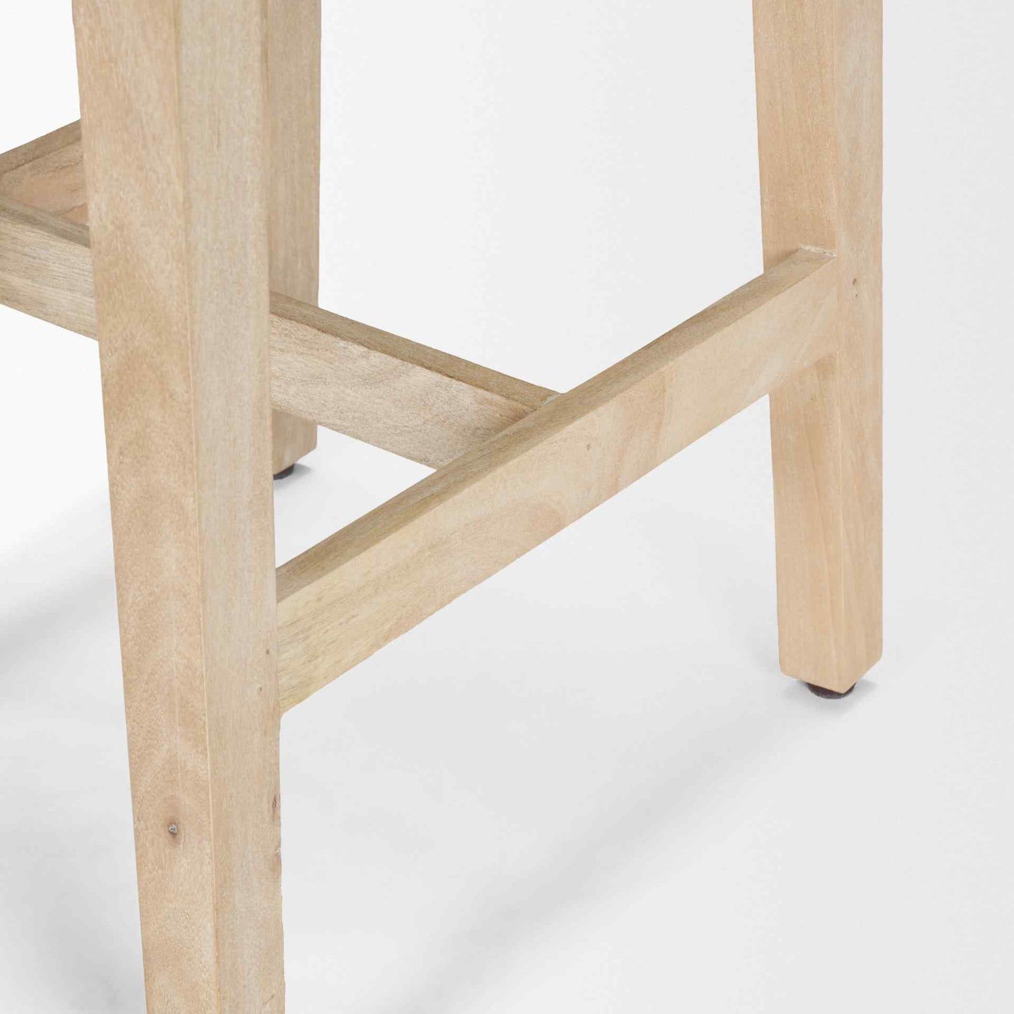 Mercana Colony Solid Wooden Counter Stool 2PC