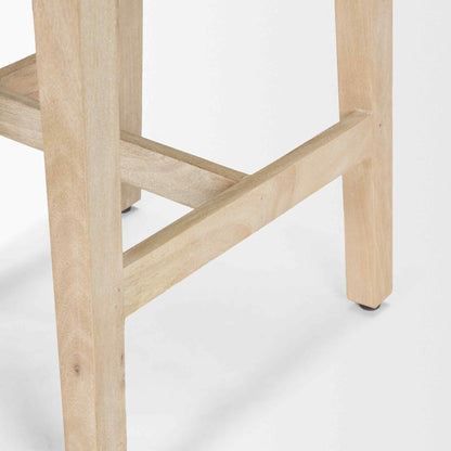 Mercana Colony Solid Wooden Counter Stool 2PC