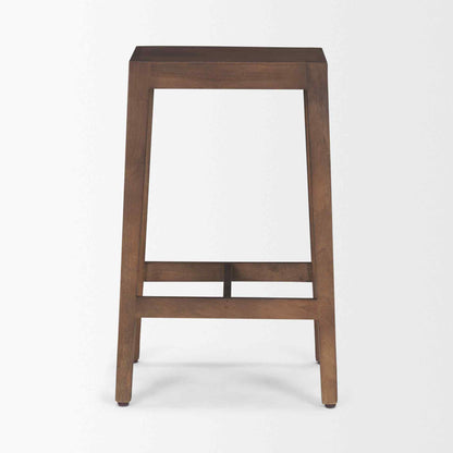 Mercana Colony Solid Wooden Counter Stool 2PC