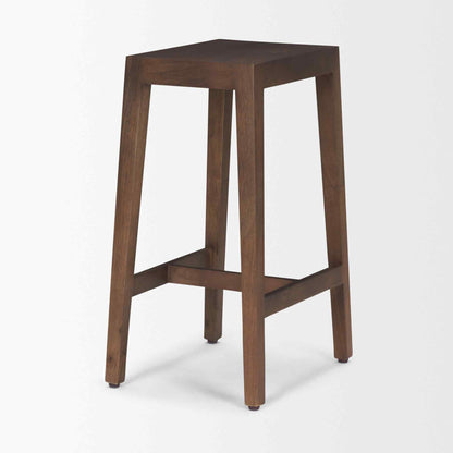 Mercana Colony Solid Wooden Counter Stool 2PC