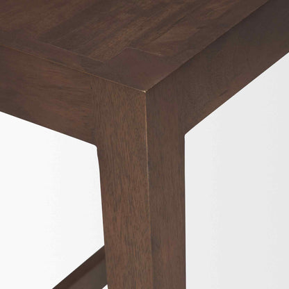 Mercana Colony Solid Wooden Counter Stool 2PC
