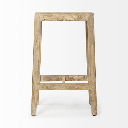 Mercana Colony Solid Wooden Counter Stool 2PC