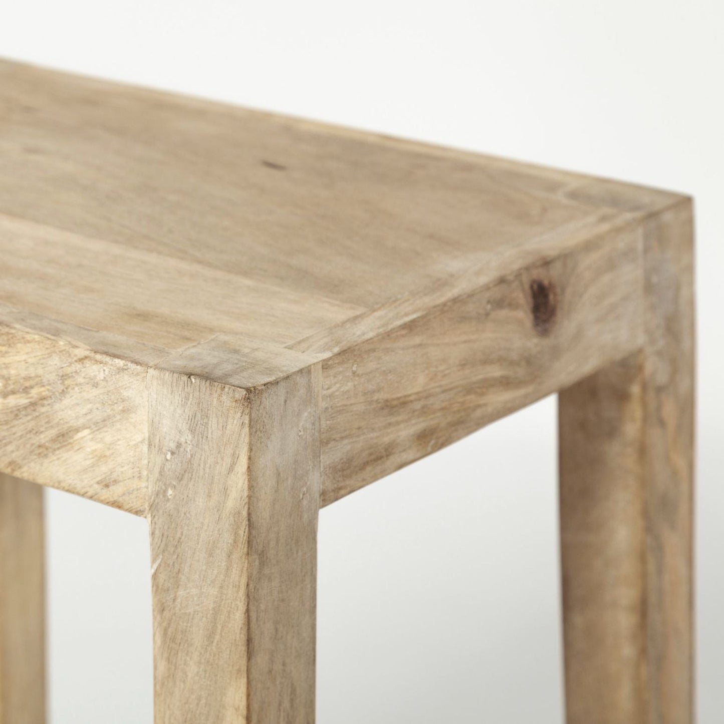 Mercana Colony Solid Wooden Counter Stool 2PC