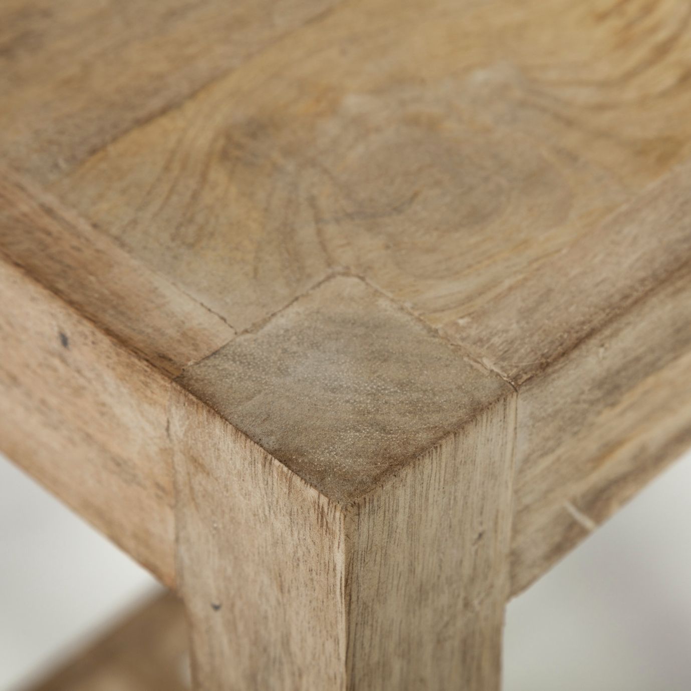 Mercana Colony Solid Wooden Counter Stool 2PC