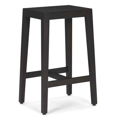 Mercana Colony Solid Wooden Counter Stool 2PC