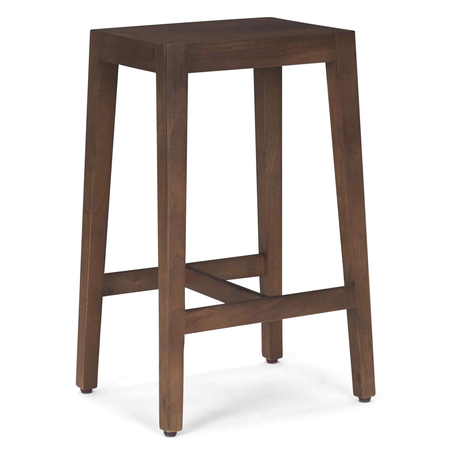 Mercana Colony Solid Wooden Counter Stool 2PC