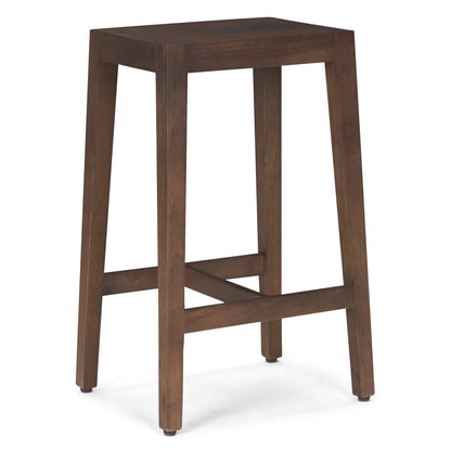 Mercana Colony Solid Wooden Counter Stool 2PC
