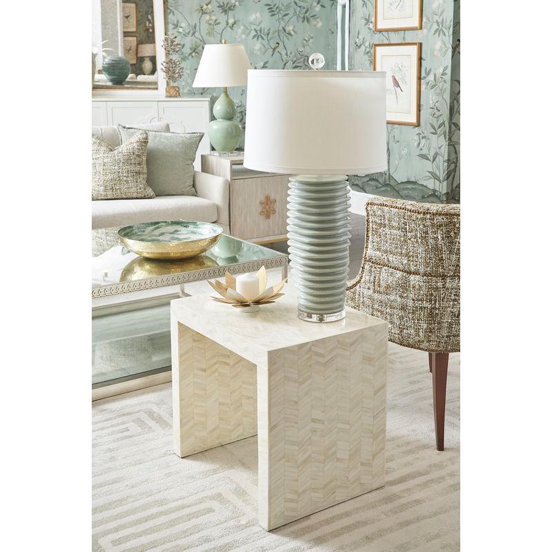 Chelsea House Colorado Ribbed Texture Italian Design Table Lamp
