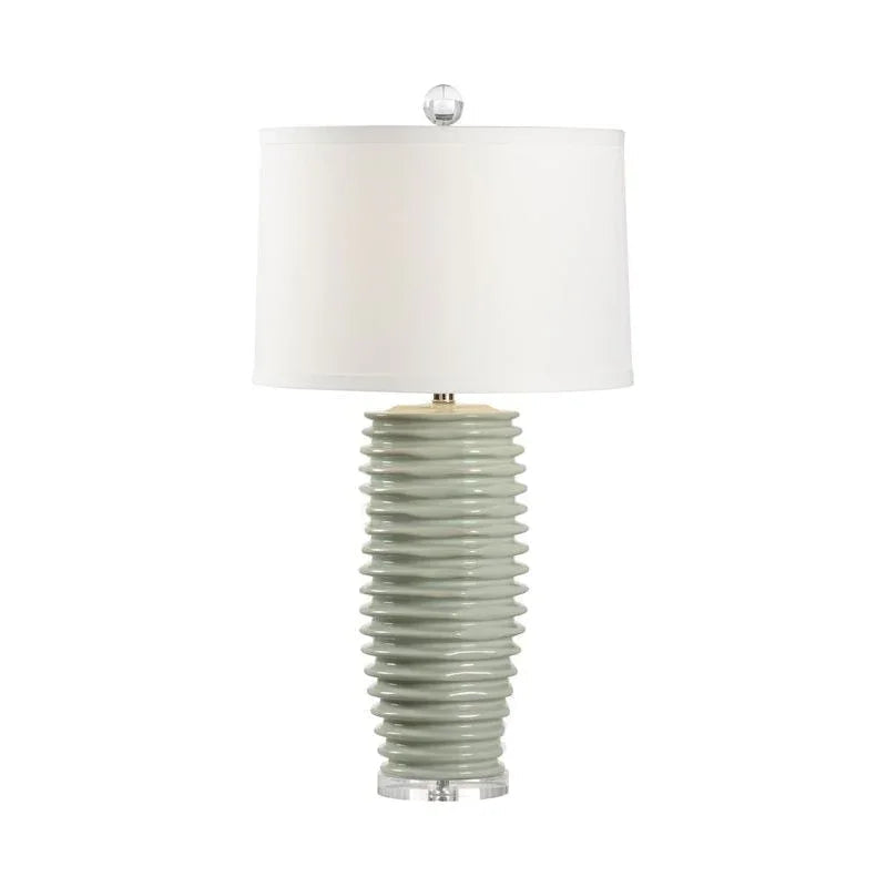 Chelsea House Colorado Ribbed Texture Italian Design Table Lamp