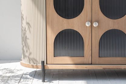 Colosseo Four Doors Wood Sideboard