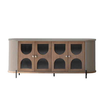 Colosseo Four Doors Wood Sideboard