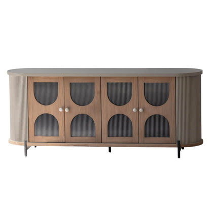Colosseo Four Doors Wood Sideboard