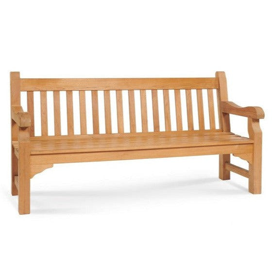 Colton 2-Person Teak Outdoor Bench-Outdoor Benches-HiTeak-Sideboards and Things